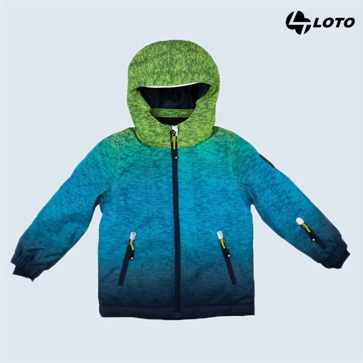 printing boy ski jacket