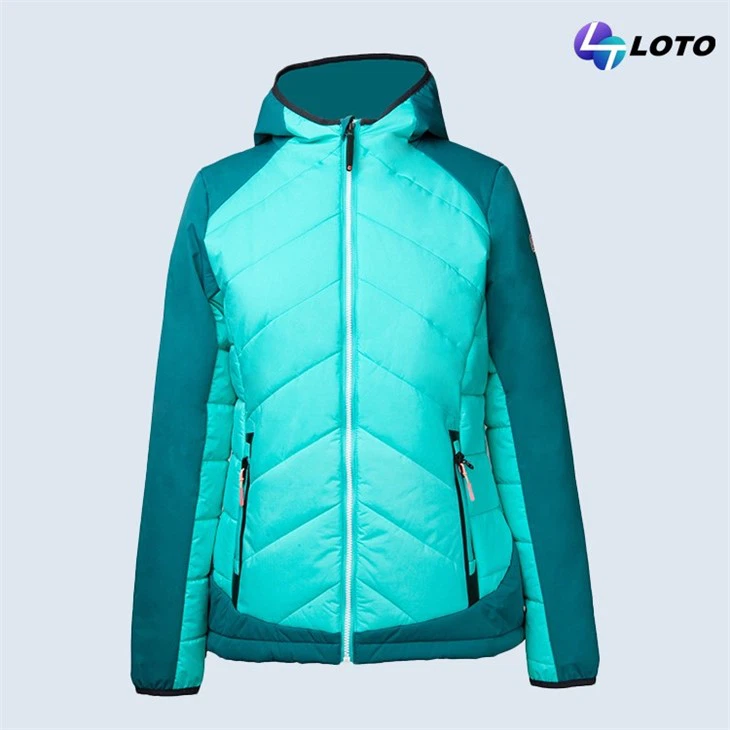 womens short padded jacket