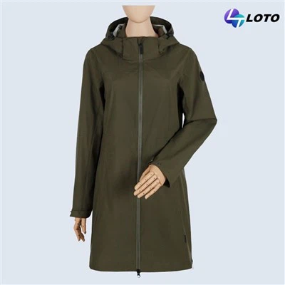 Naisten pitkälinjainen Softshell-takki